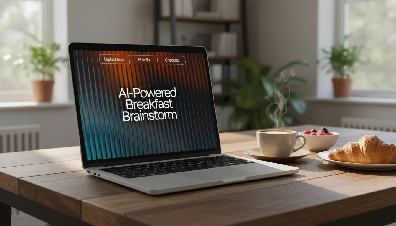 AI Breakfast Checklist: New Ideas Fast (5–20 Minutes)