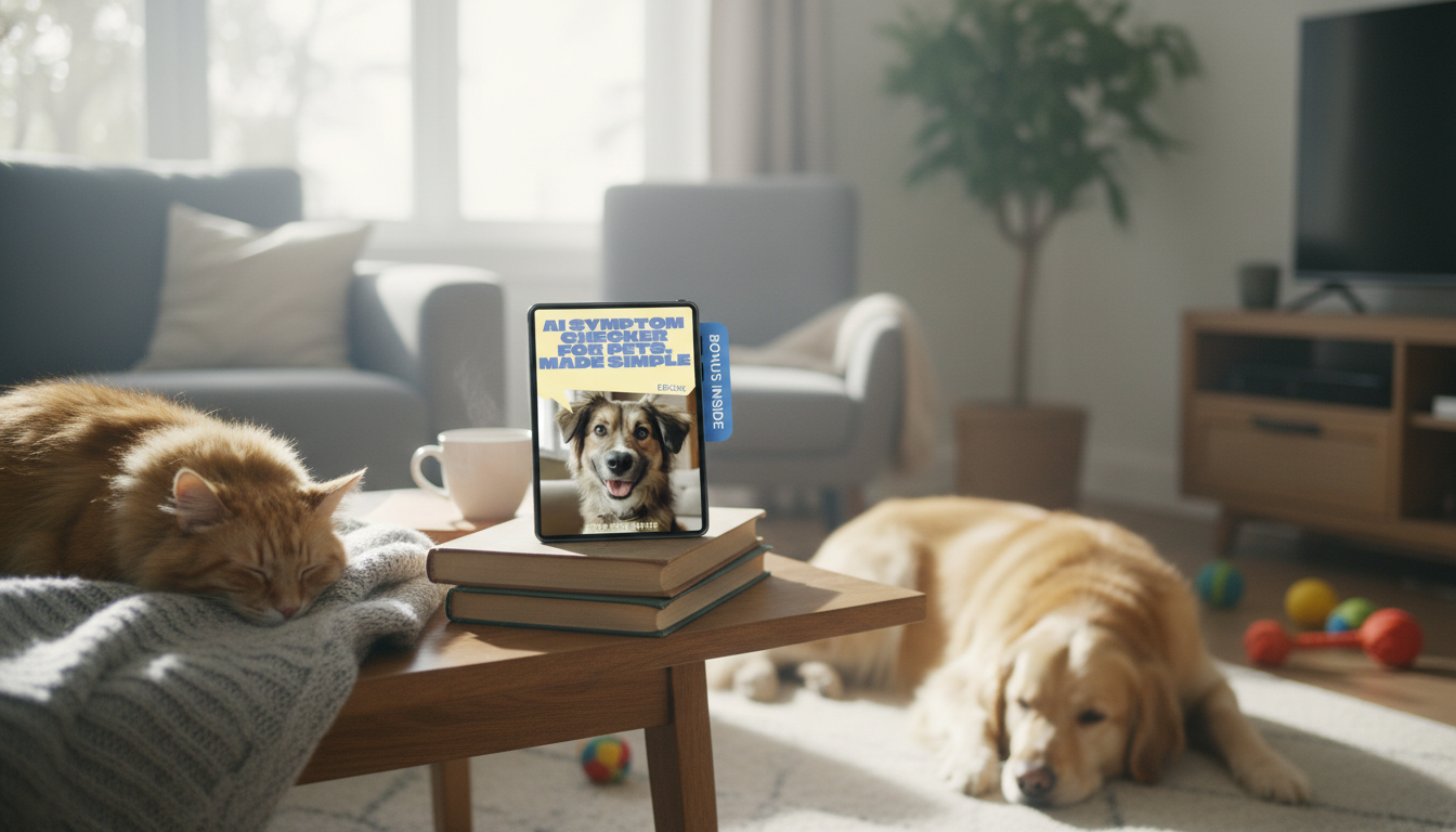 AI Pet Symptom Checker: Calm Triage for Dogs & Cats