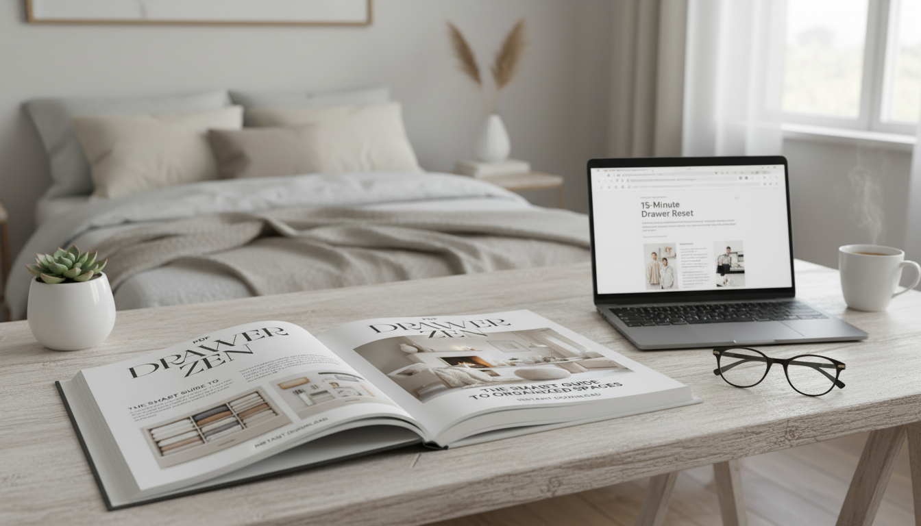 Drawer Zen: 15-Minute Reset for Clutter-Free Drawers