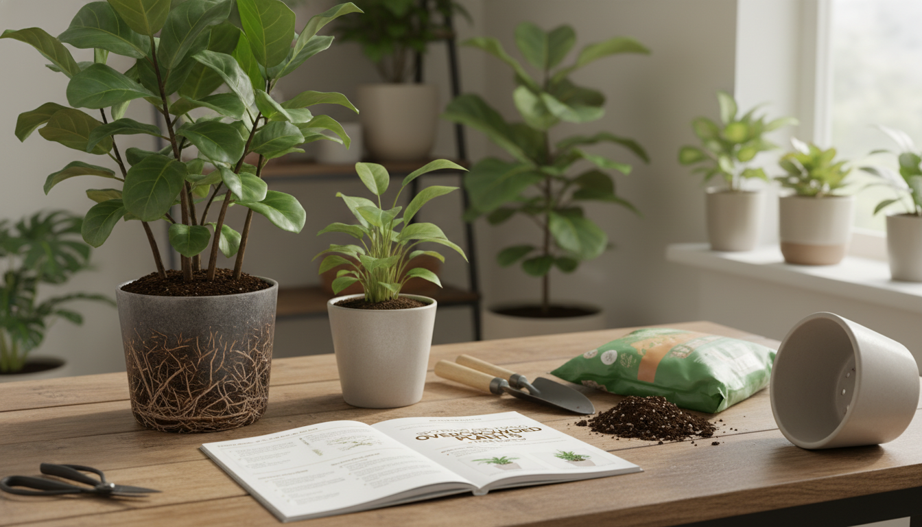 Overcrowded Plants Checklist: Signs, Fixes & Repot Tips