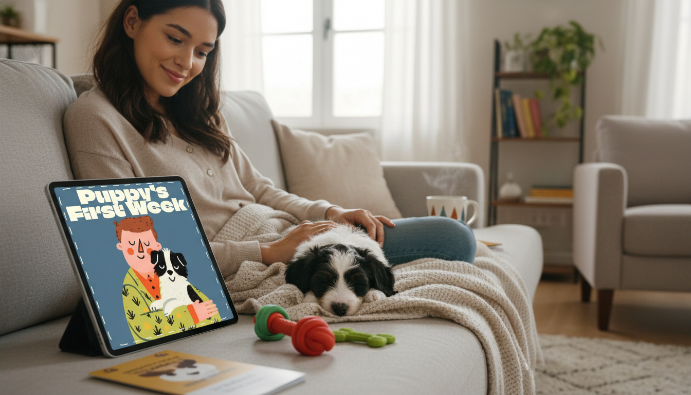 Your Puppy’s First Week: Routine, Potty, Sleep & Biting