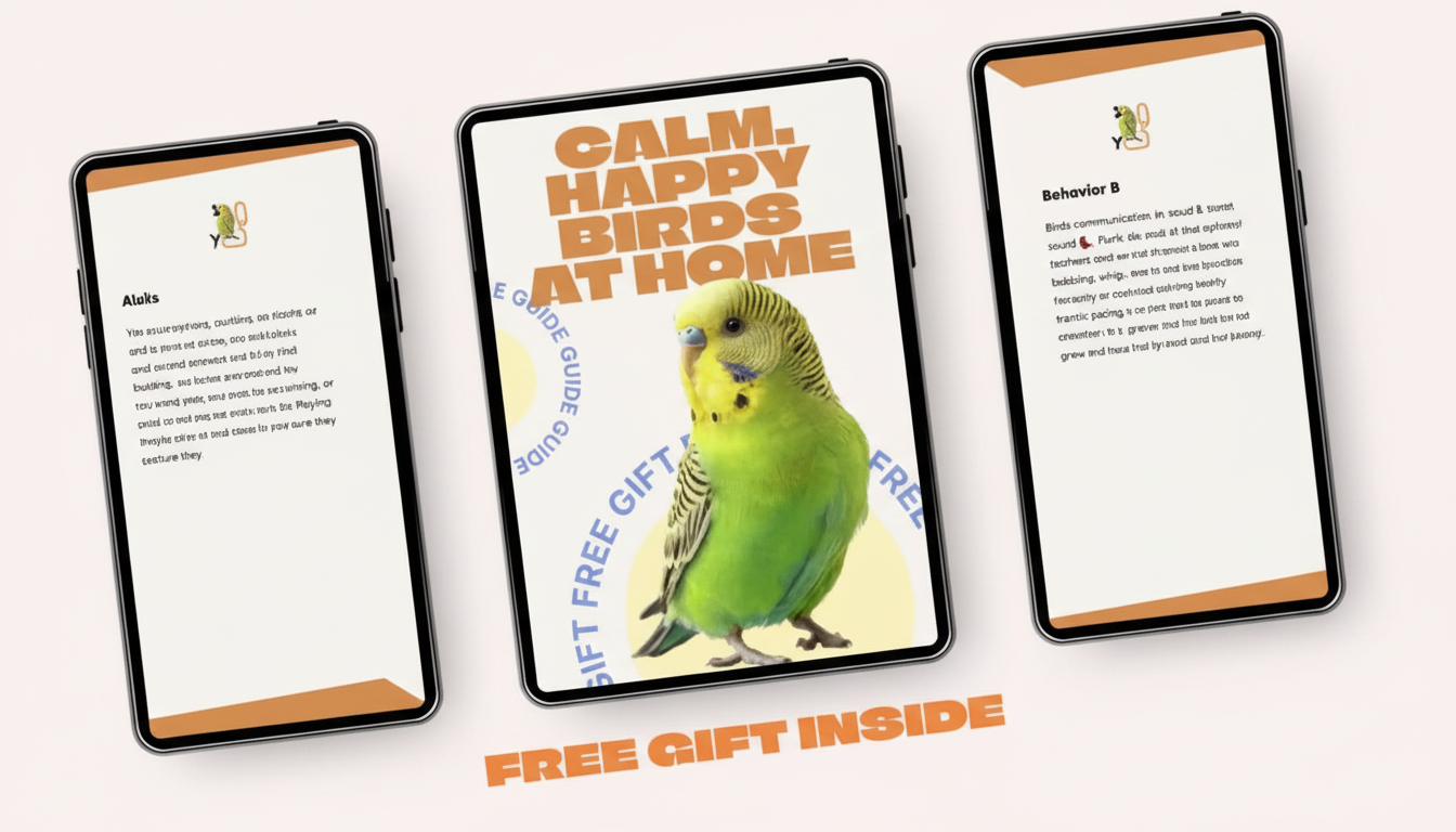 Calm Pet Birds at Home: Feeding, Routines & Stress Relief