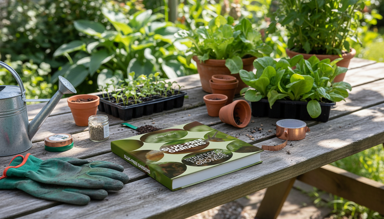 Slug Control for Home Gardens: Barriers, Traps & Baits